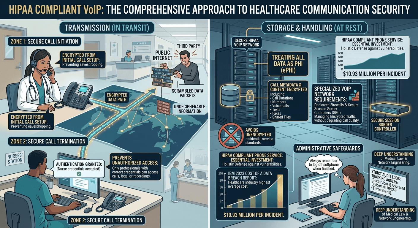 HIPAA Compliance for VoIP in Healthcare