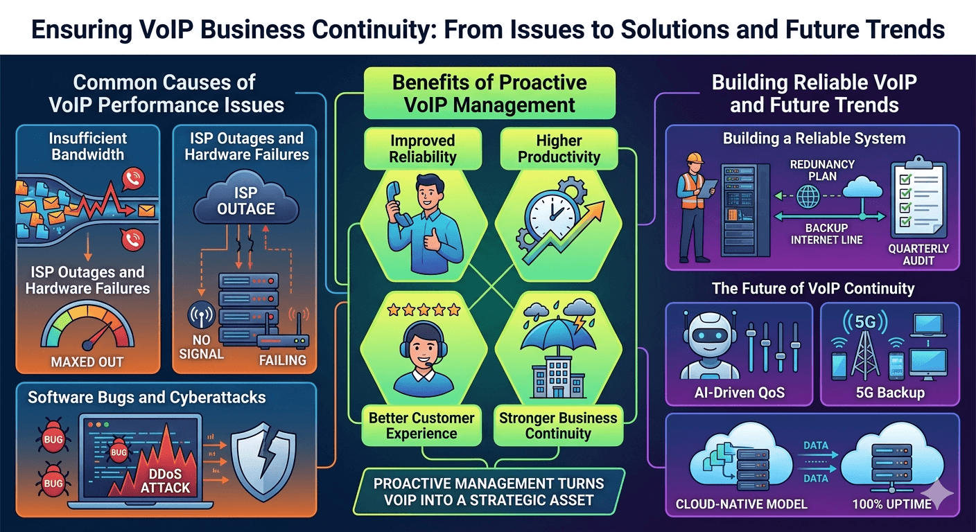 Benefits of Proactive VoIP Management