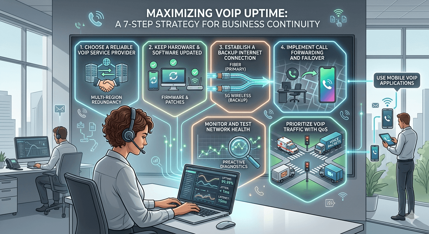 7 Step To Reduce VoIP Downtime