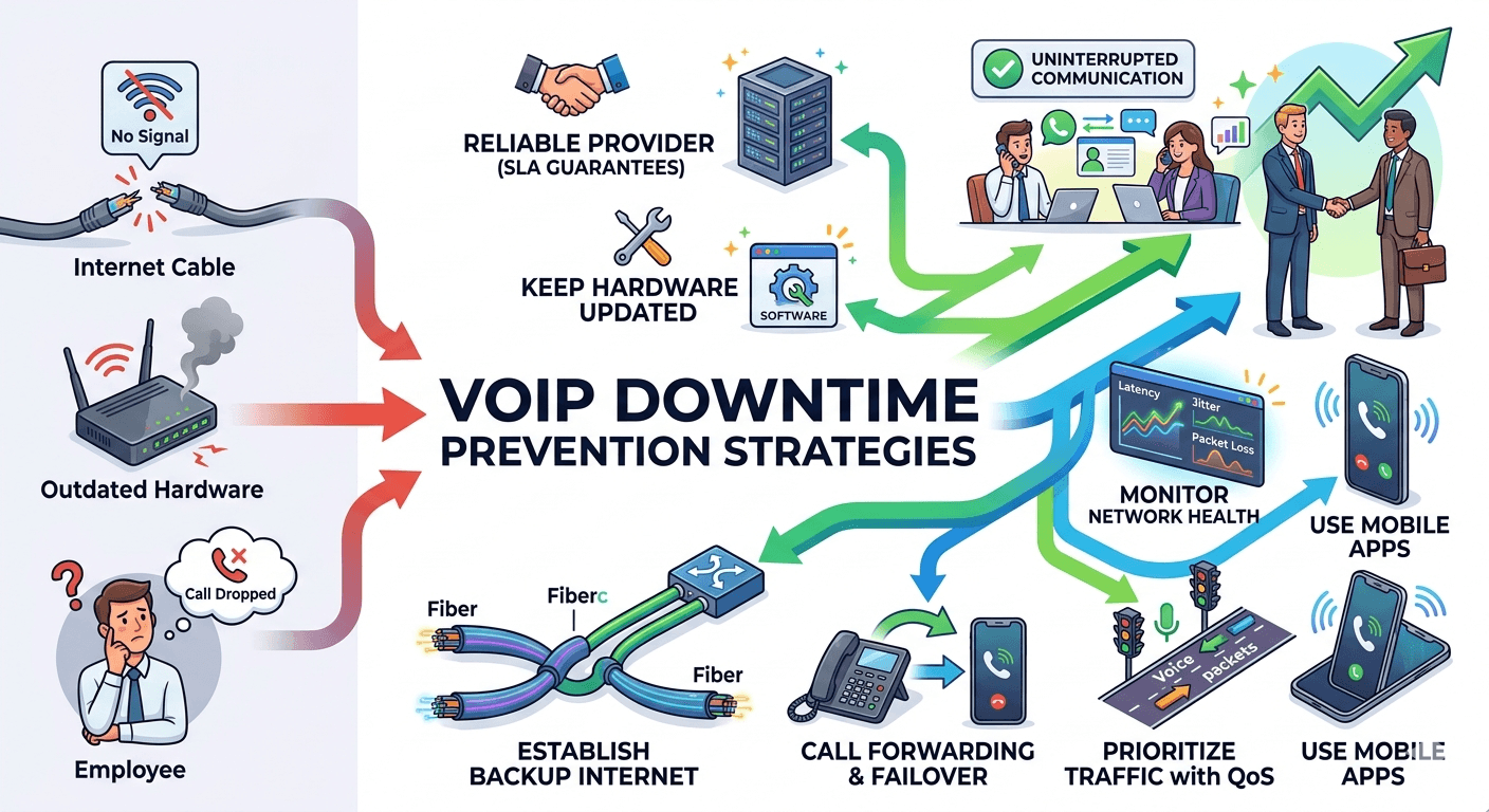 How to Reduce VoIP Downtime