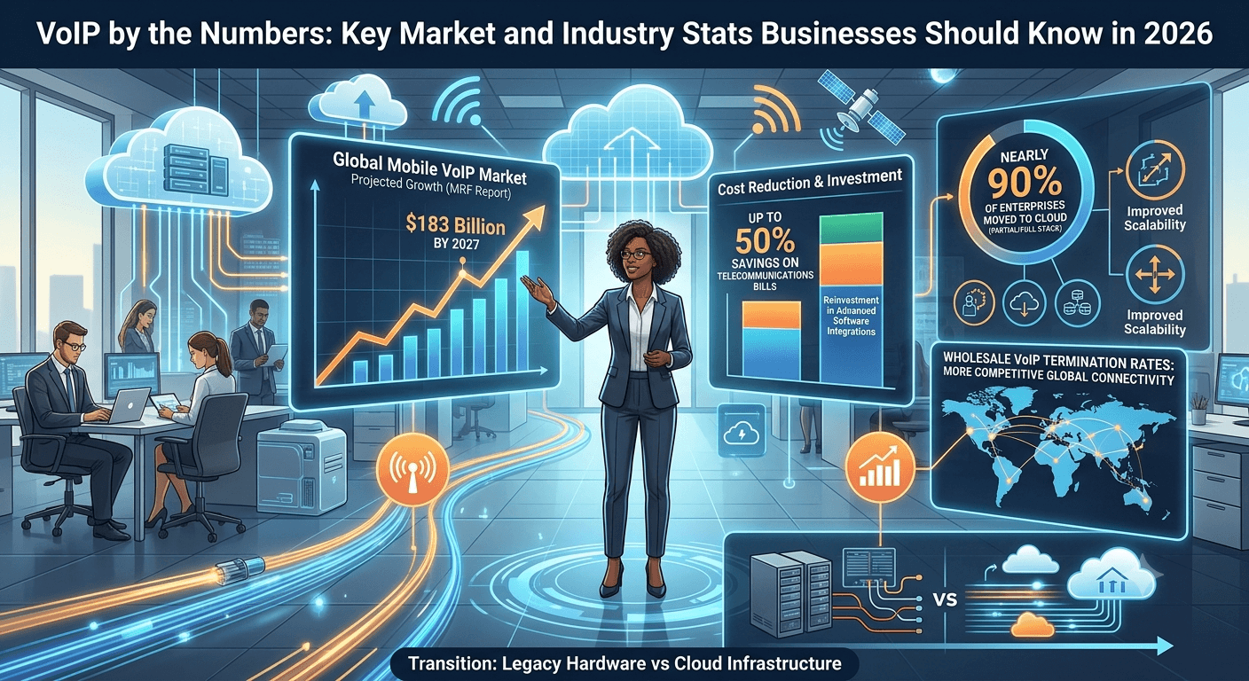 VoIP by the Numbers: Key Market and Industry Stats Businesses Should Know in 2026
