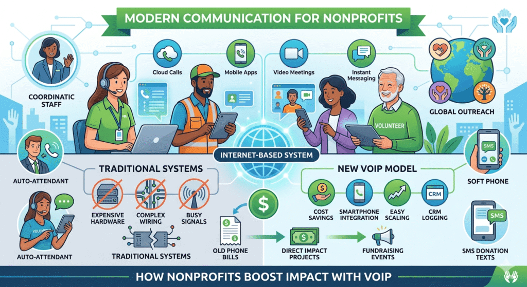 VoIP for Nonprofits low Cost Communication