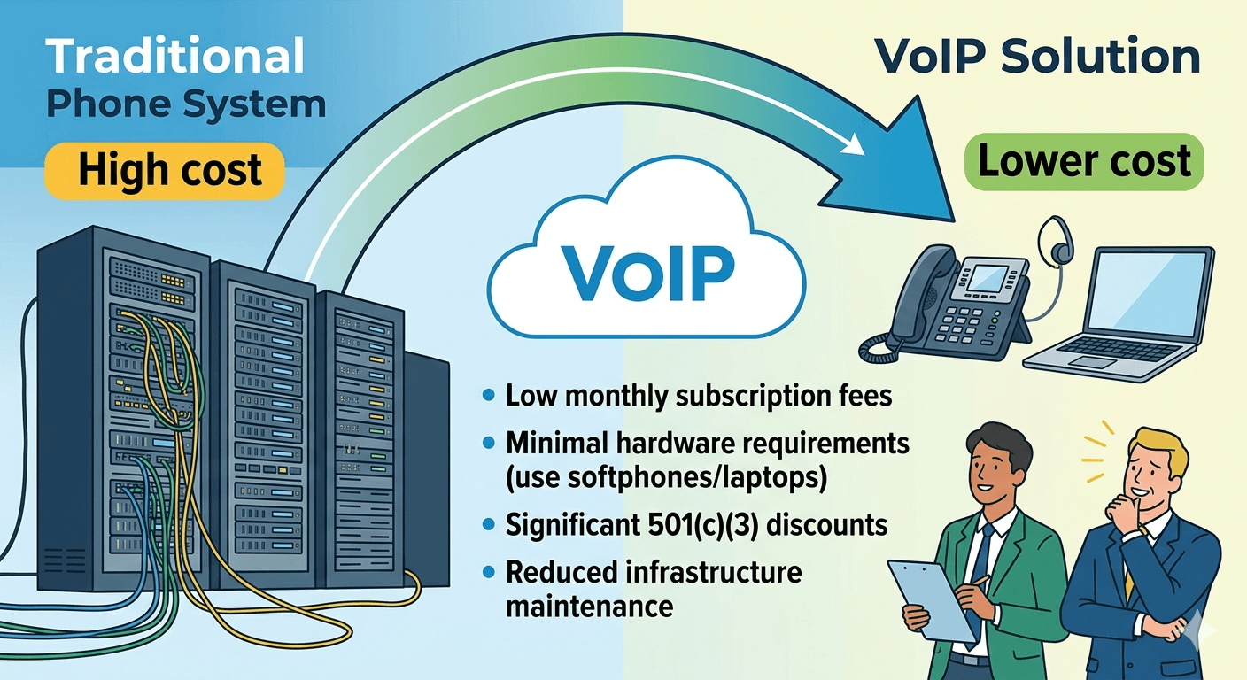 Why Are Nonprofits Ditching Their Traditional Phone Systems?