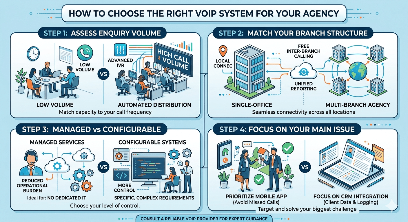 How to Choose the Right VoIP System for Your Agency