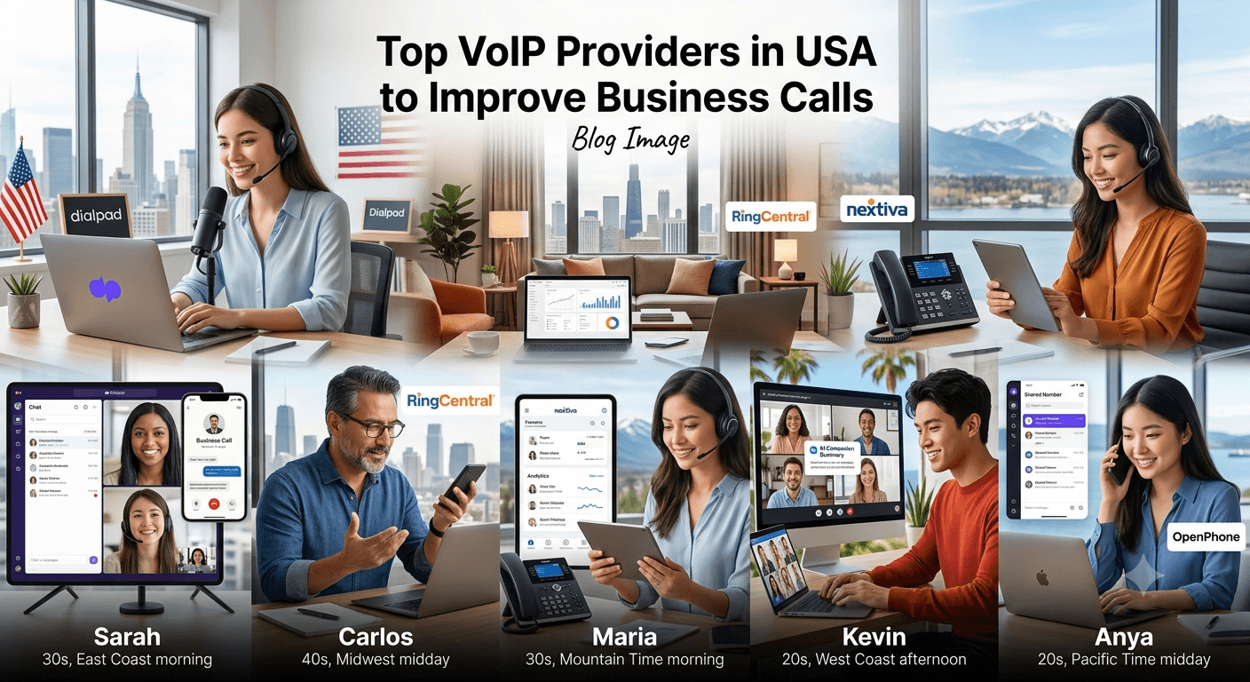 VoIP for Remote Teams in USA