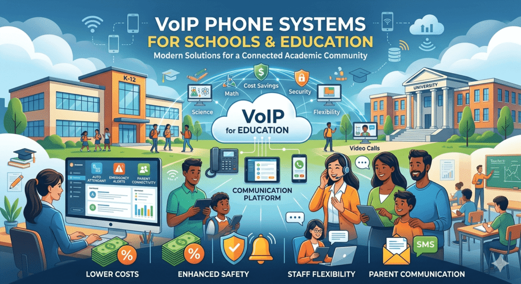 VoIP phone system for Schools and Education