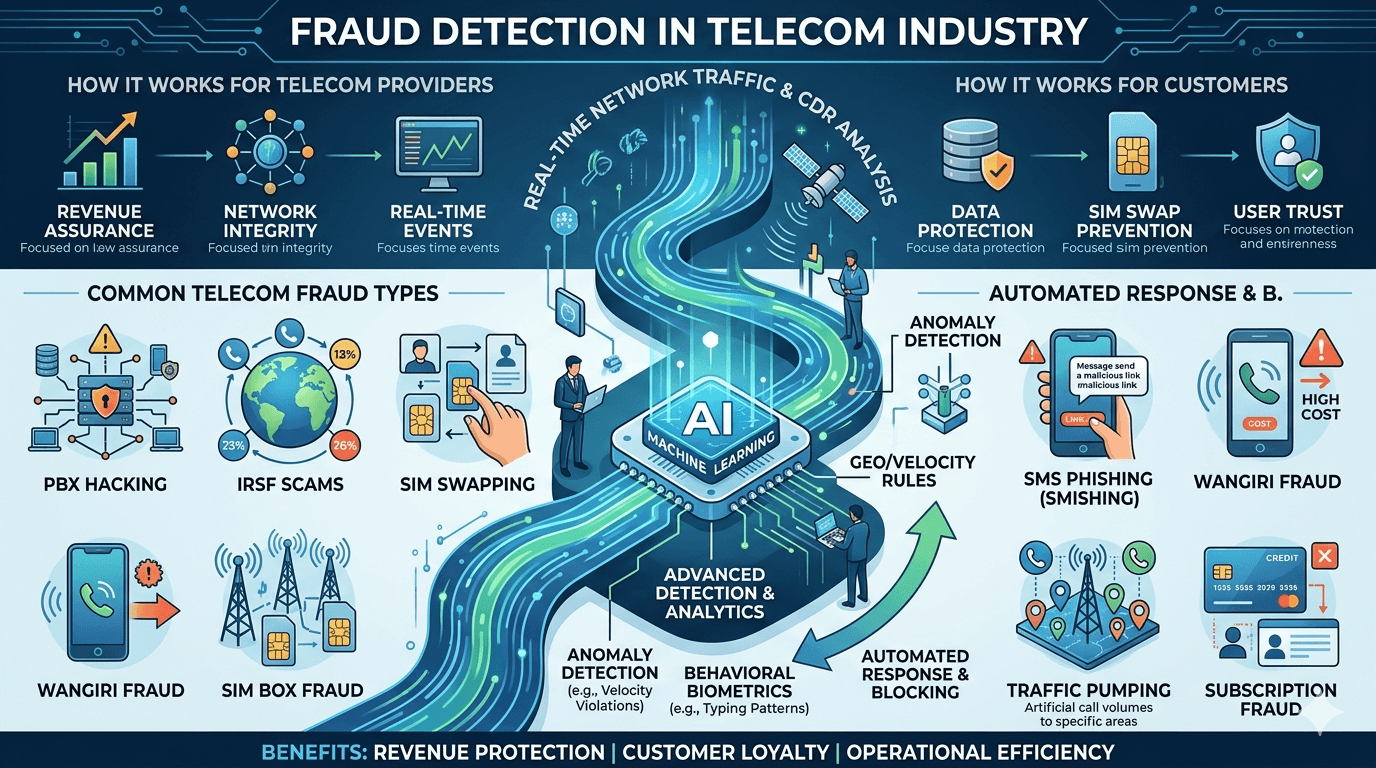 fraud detection in telecom industry