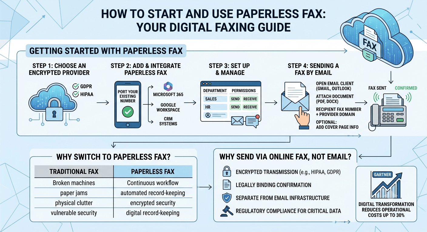 How Can You Get Started Using Paperless Fax?