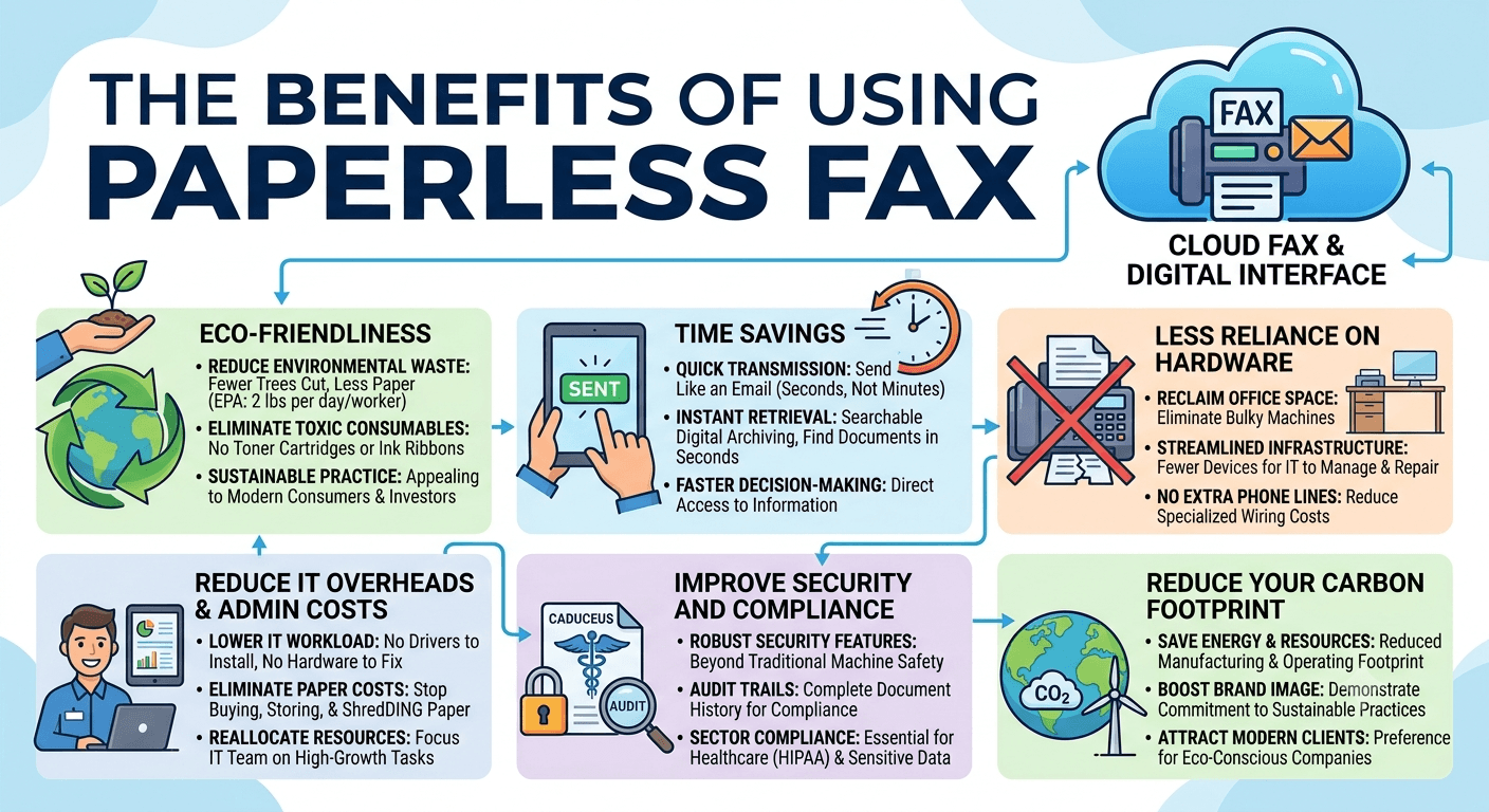 What Are the Benefits of Using Paperless Fax