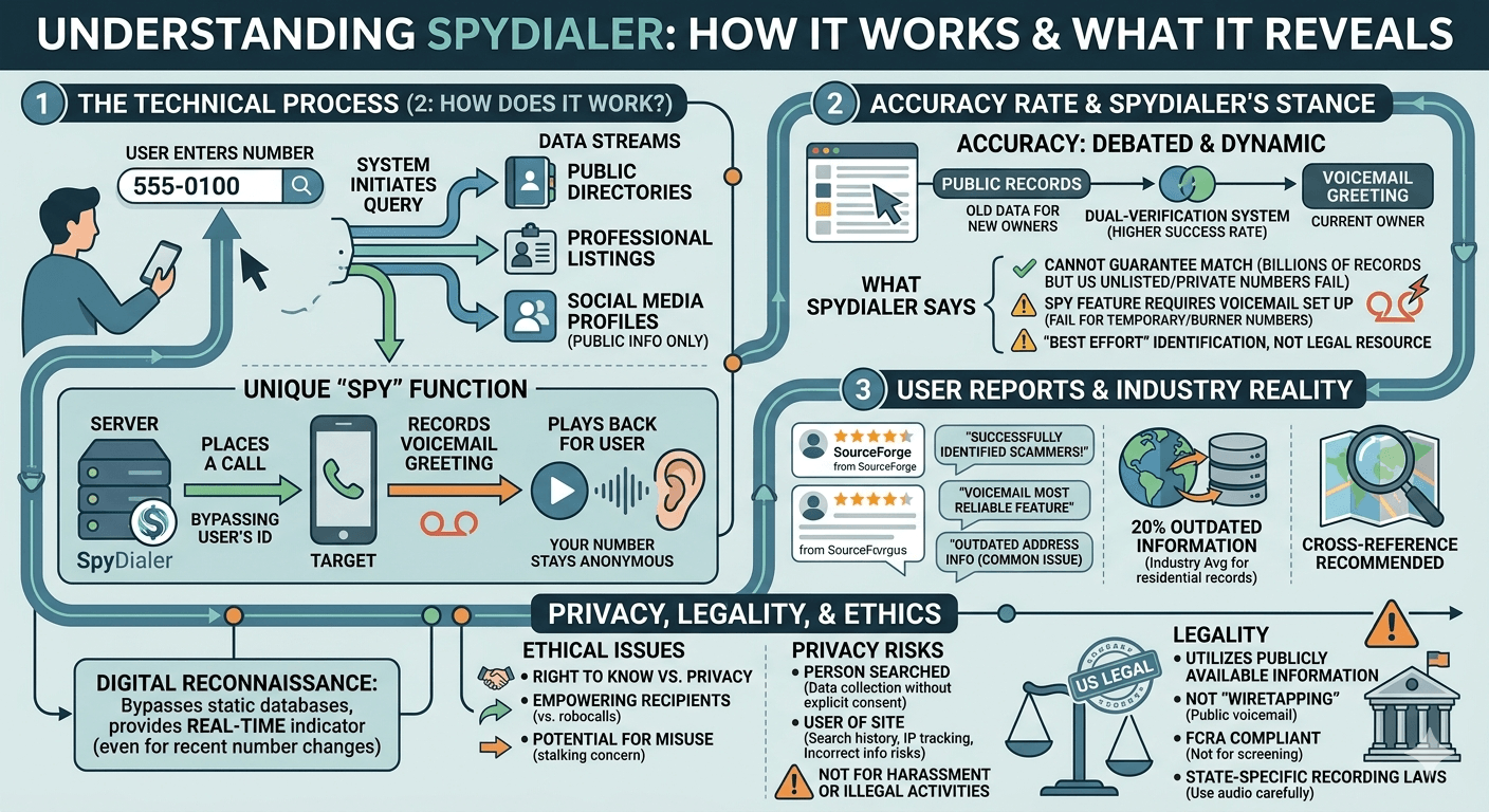 How spy dialer work?