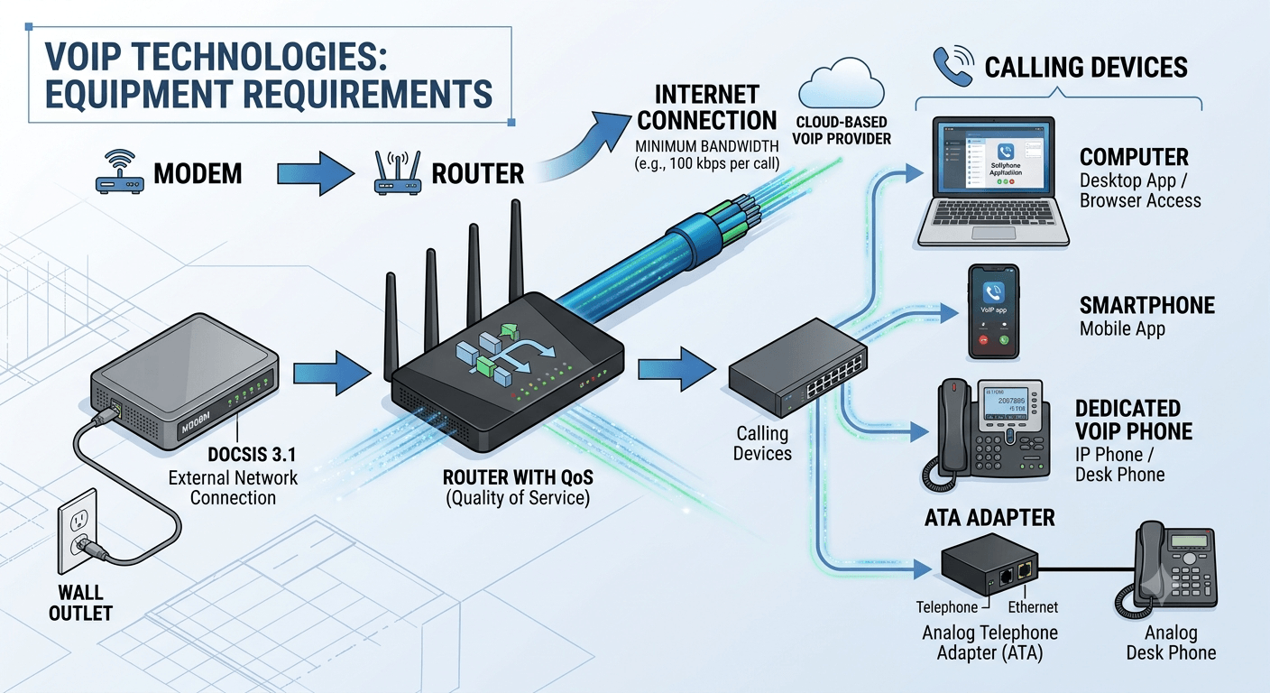 What Equipment Do You Need for VoIP Technologies?
