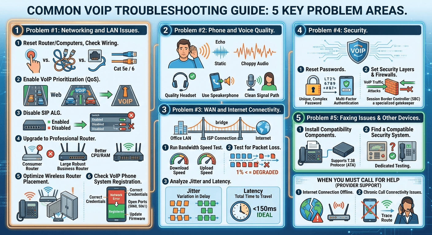 Troubleshooting Common VoIP Issues