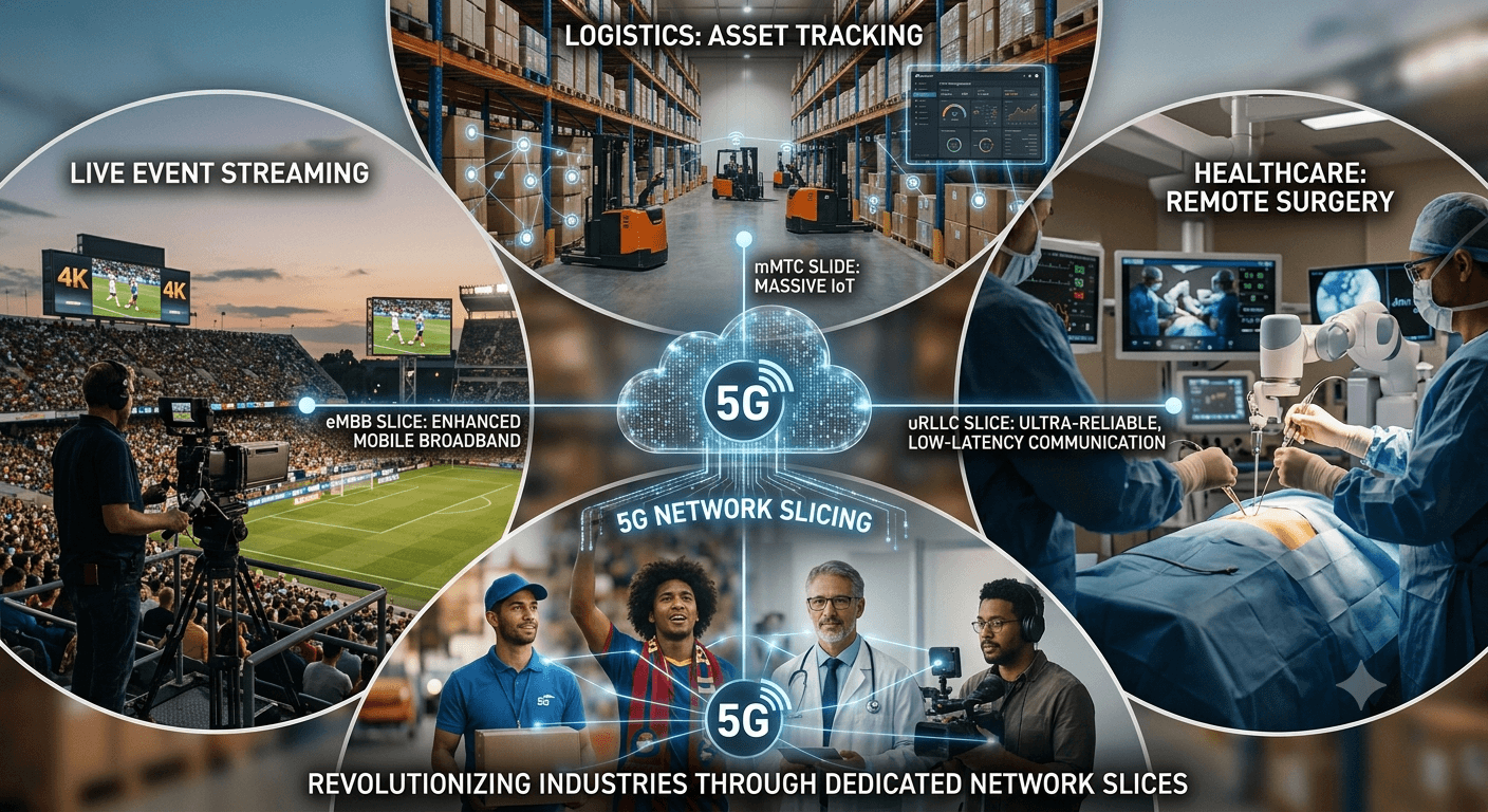 5G network slicing examples and use cases