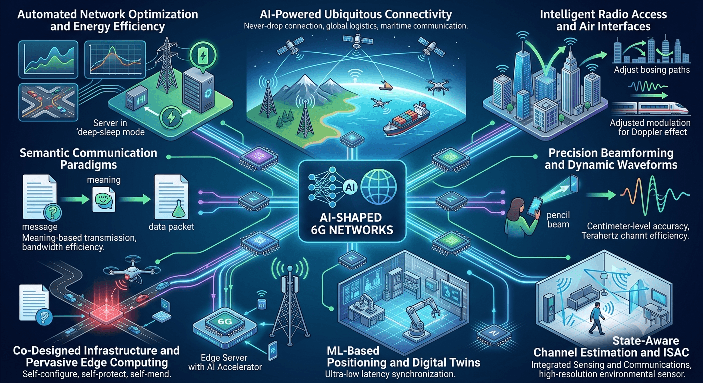 The Role of Artificial Intelligence in Shaping 6G Networks