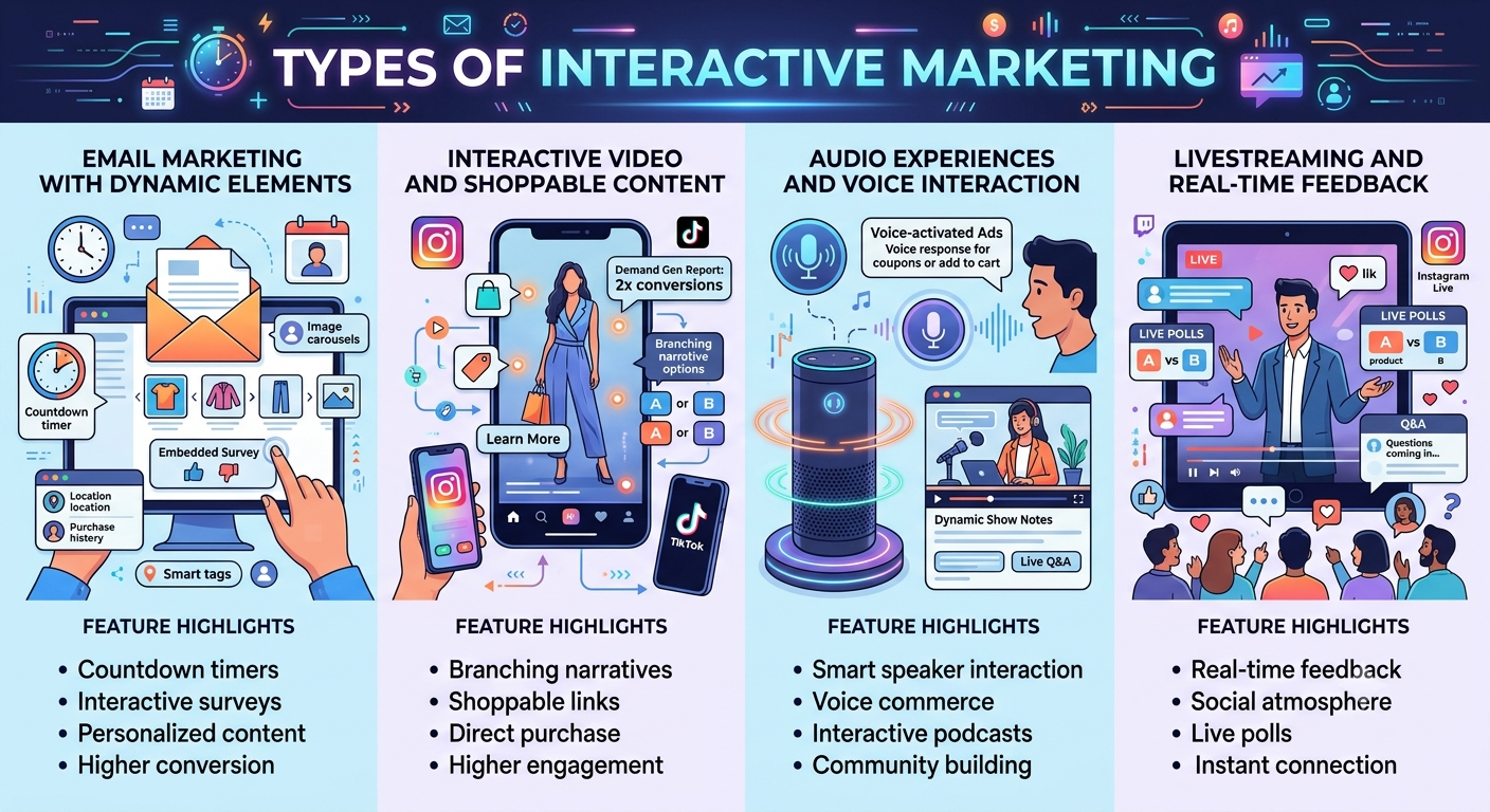 Types of Interactive Marketing 