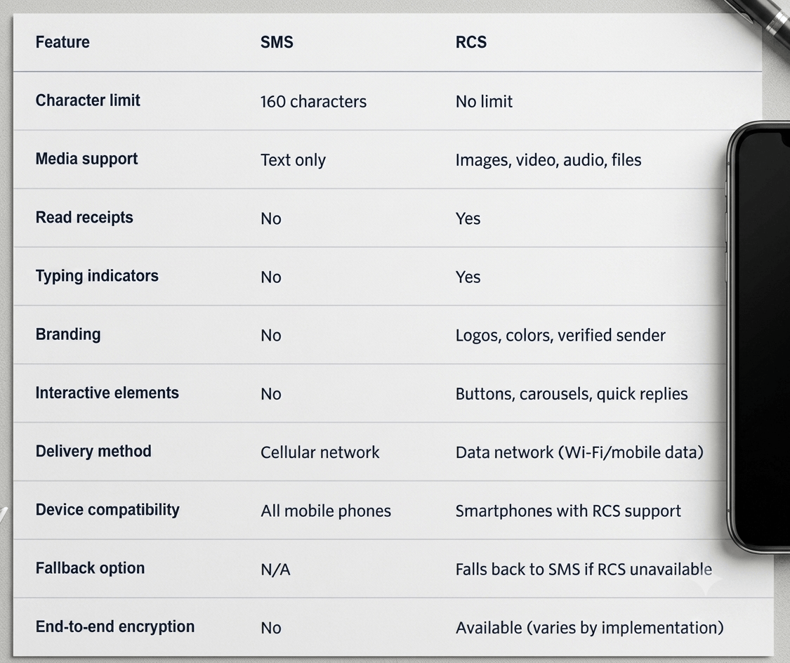 RCS vs. SMS: What’s the Difference?