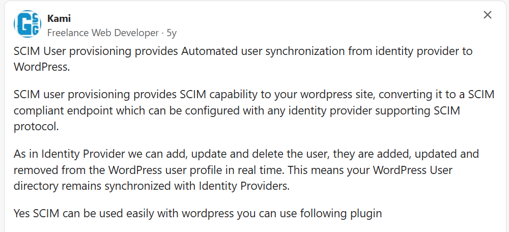 SCIM review on quora