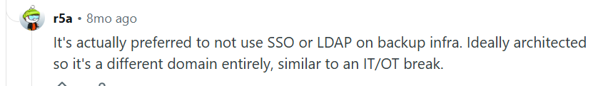 SSO review on reddit