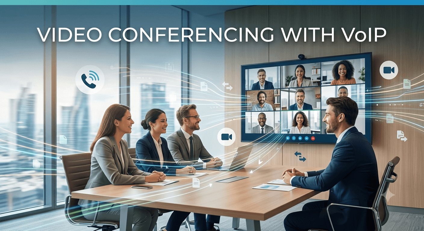 Video Conferencing with VoIP