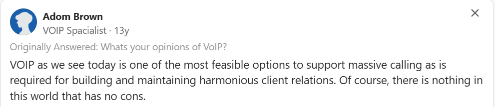 Voip review on quora