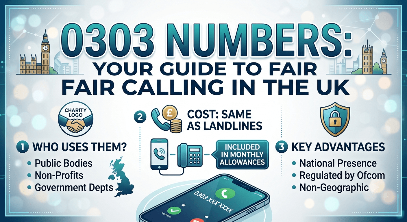 What are 0303 number