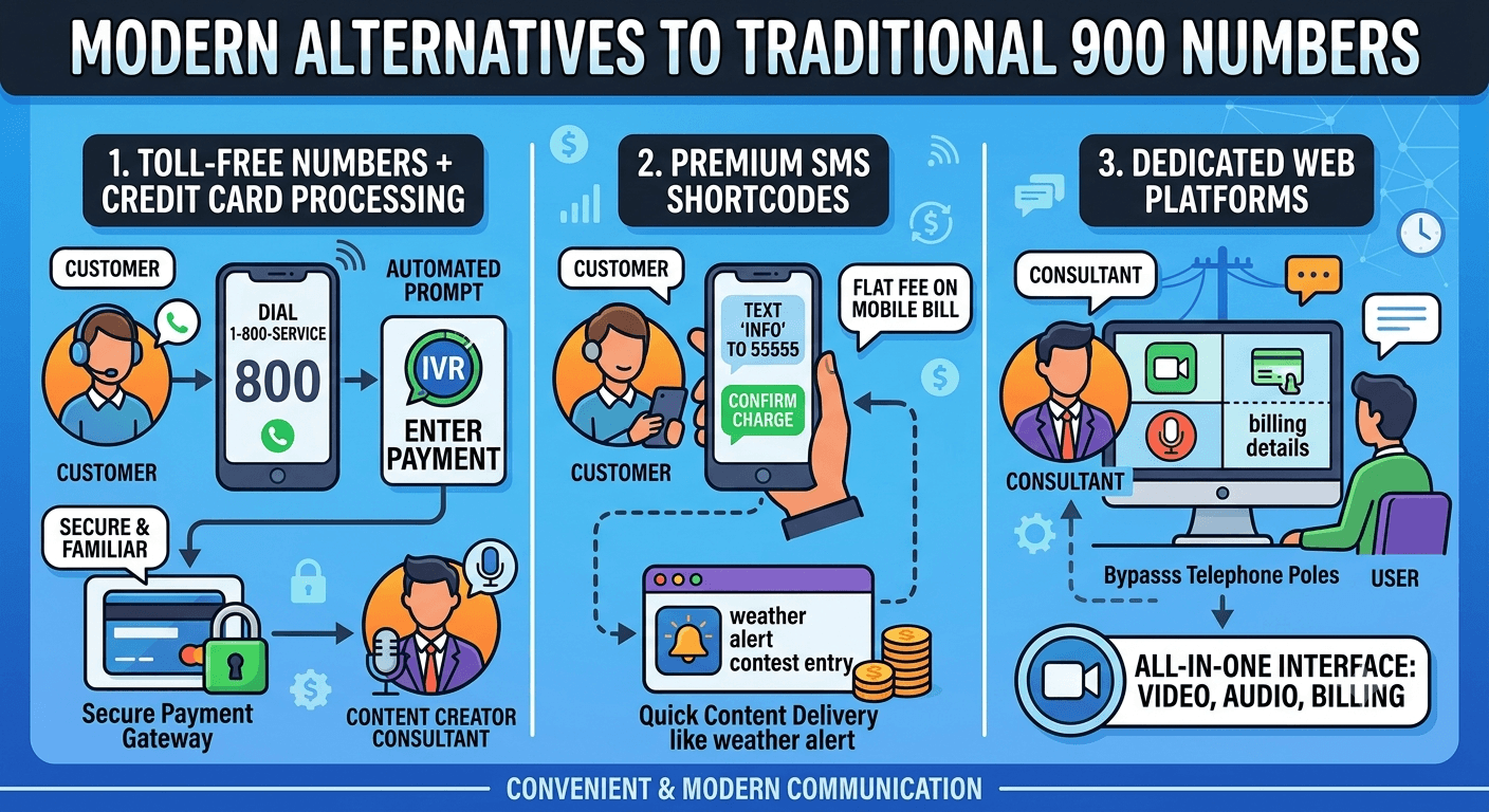 Alternatives to Traditional 900 Numbers
