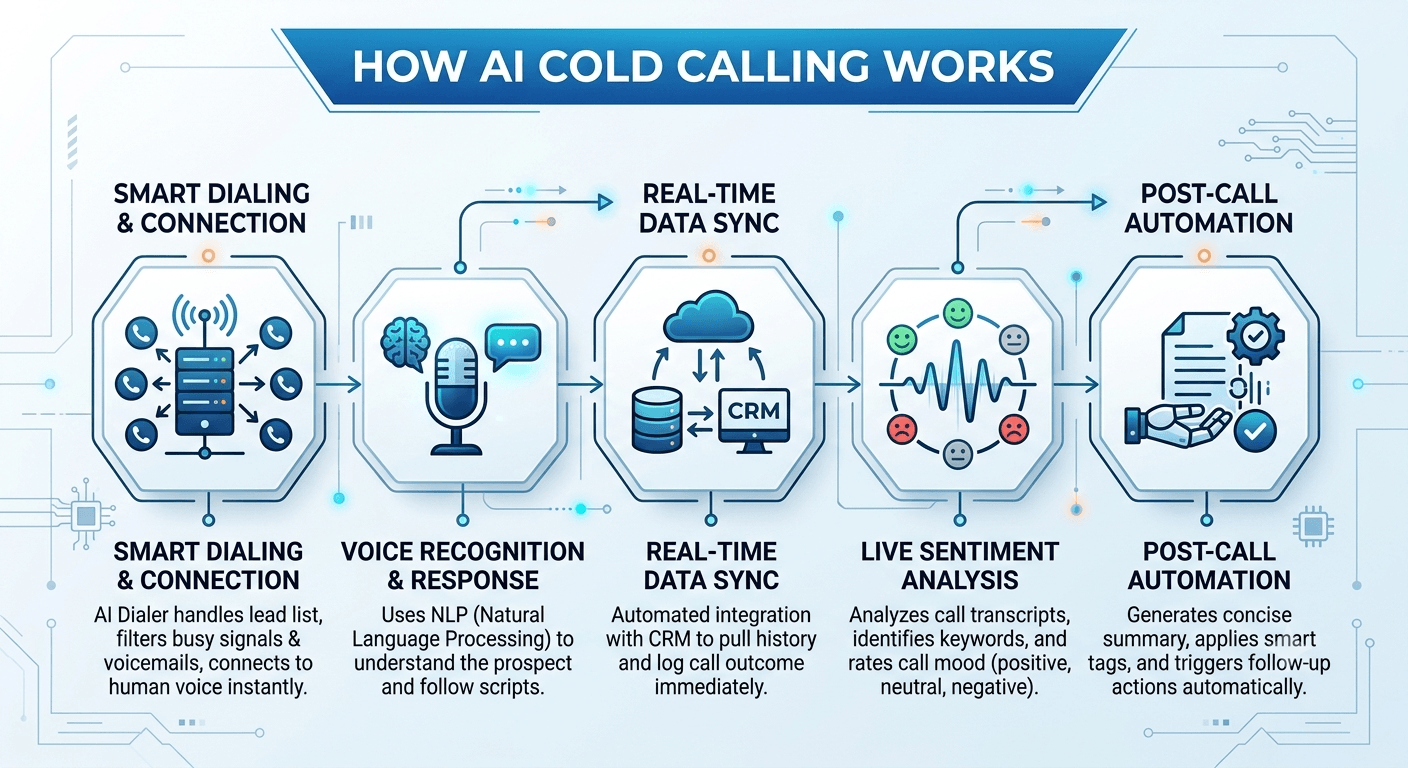 How Does AI Cold Calling Work?