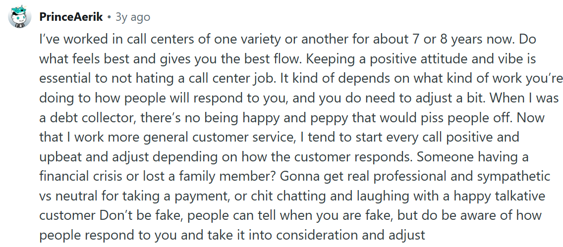 call center review on reddit