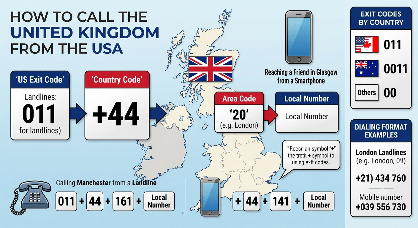How to call the United Kingdom
