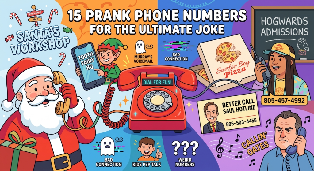 prank phone numbers
