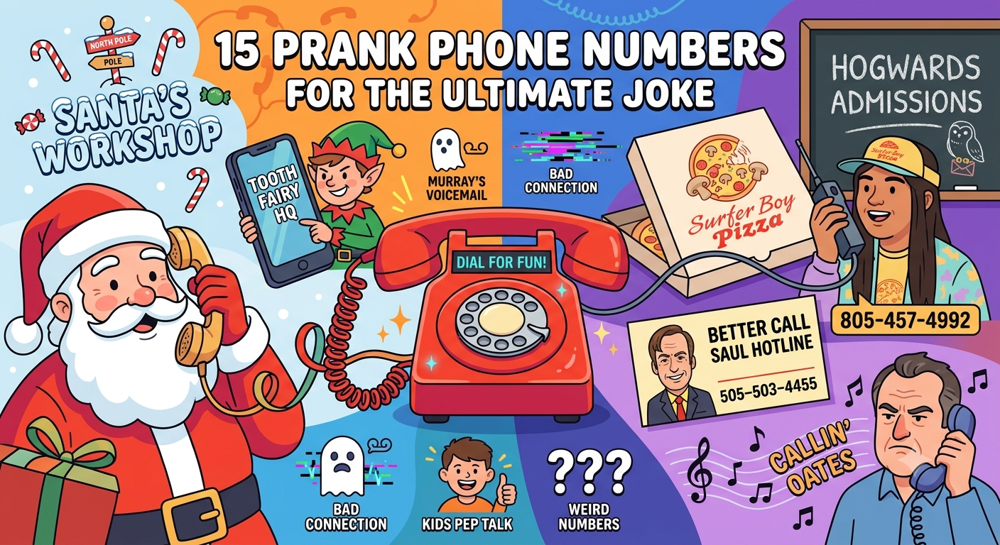 prank phone numbers