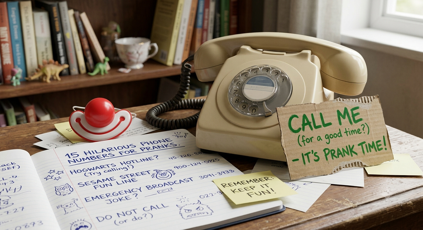 15 prank phone numbers to Call