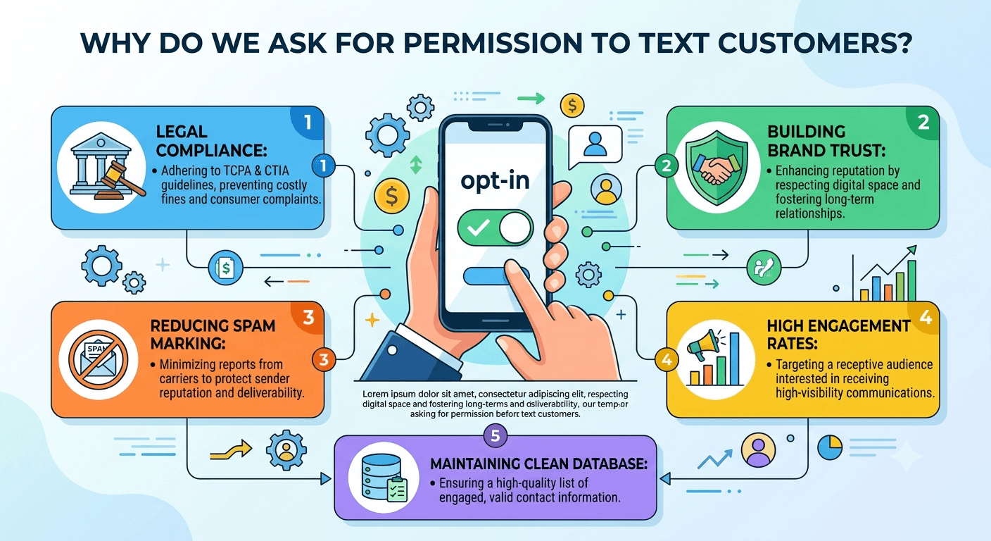 Why Do We Ask for Permission to Text Customers?