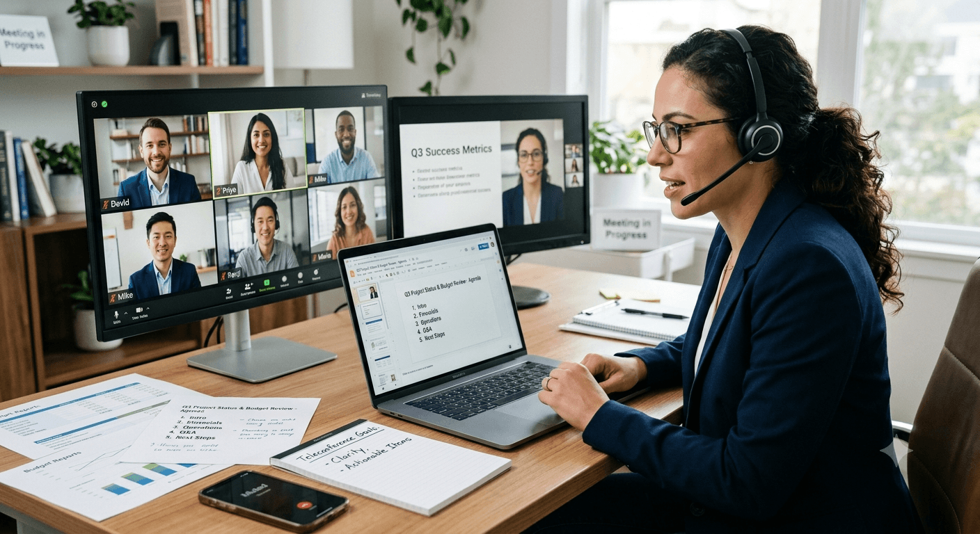 Use cases for teleconferences