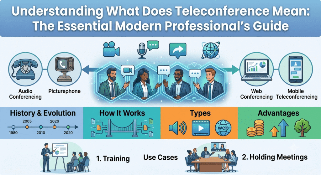 what does teleconference mean