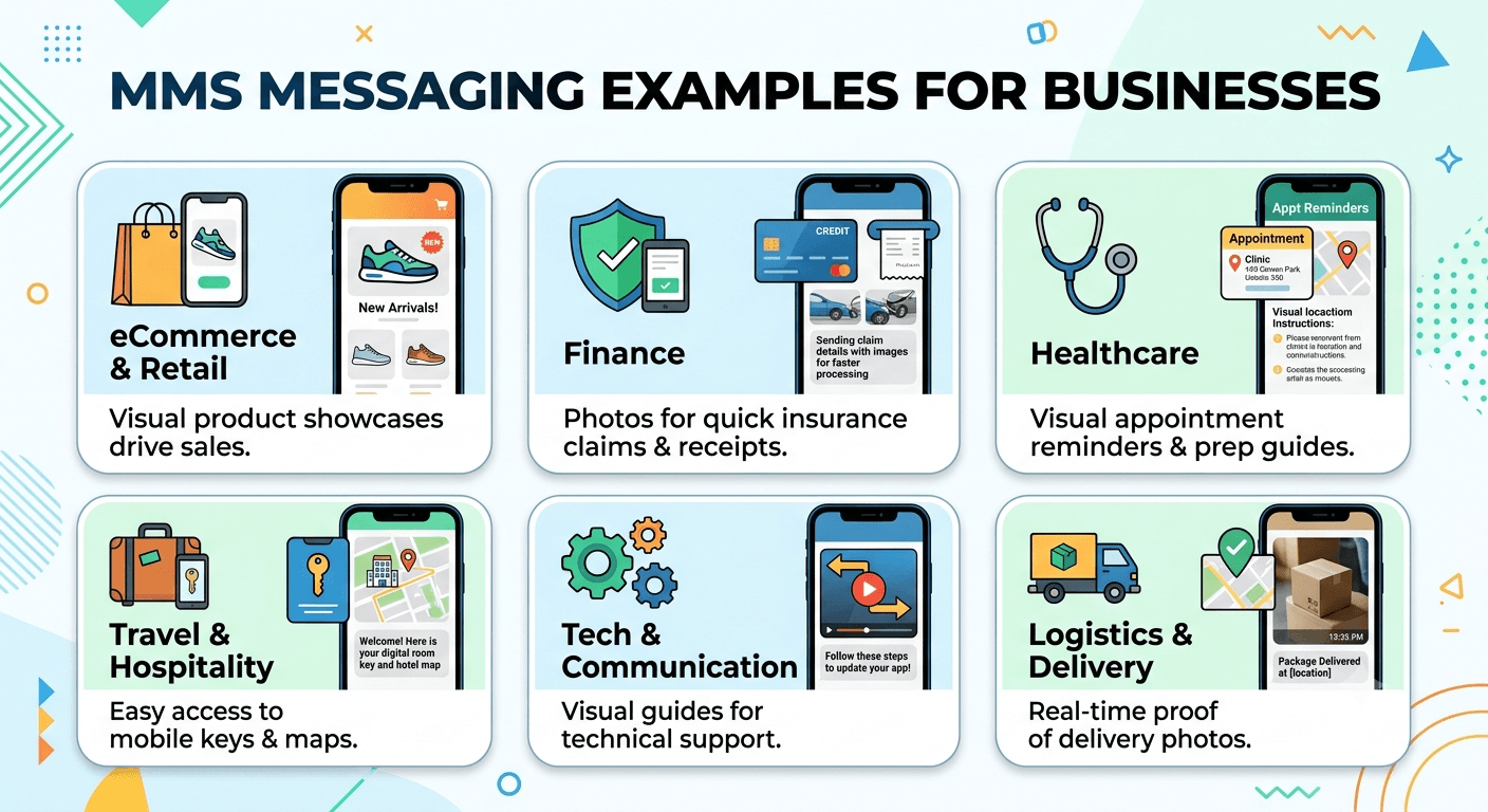 MMS Messaging Examples for Businesses