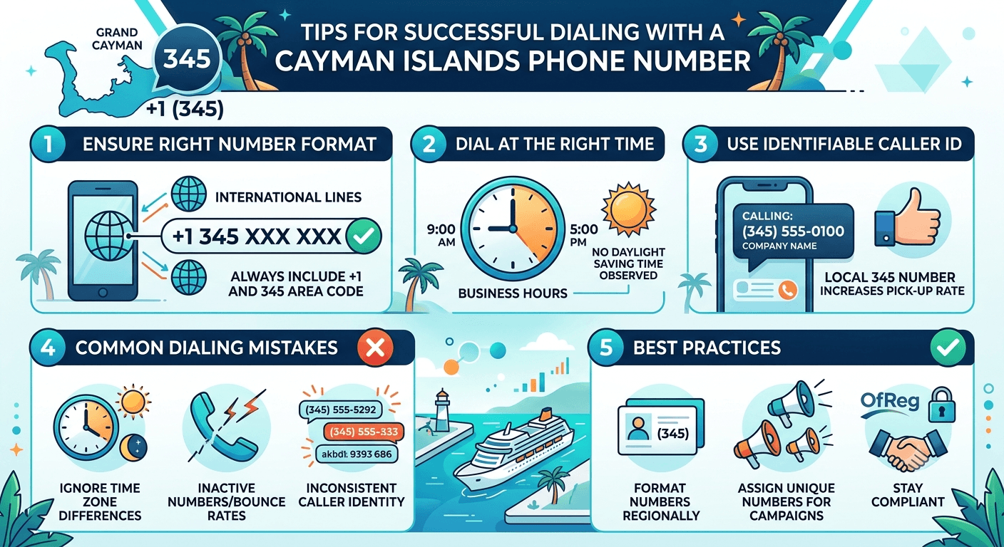 Tips for Successful Dialing with a Cayman Islands Phone Number