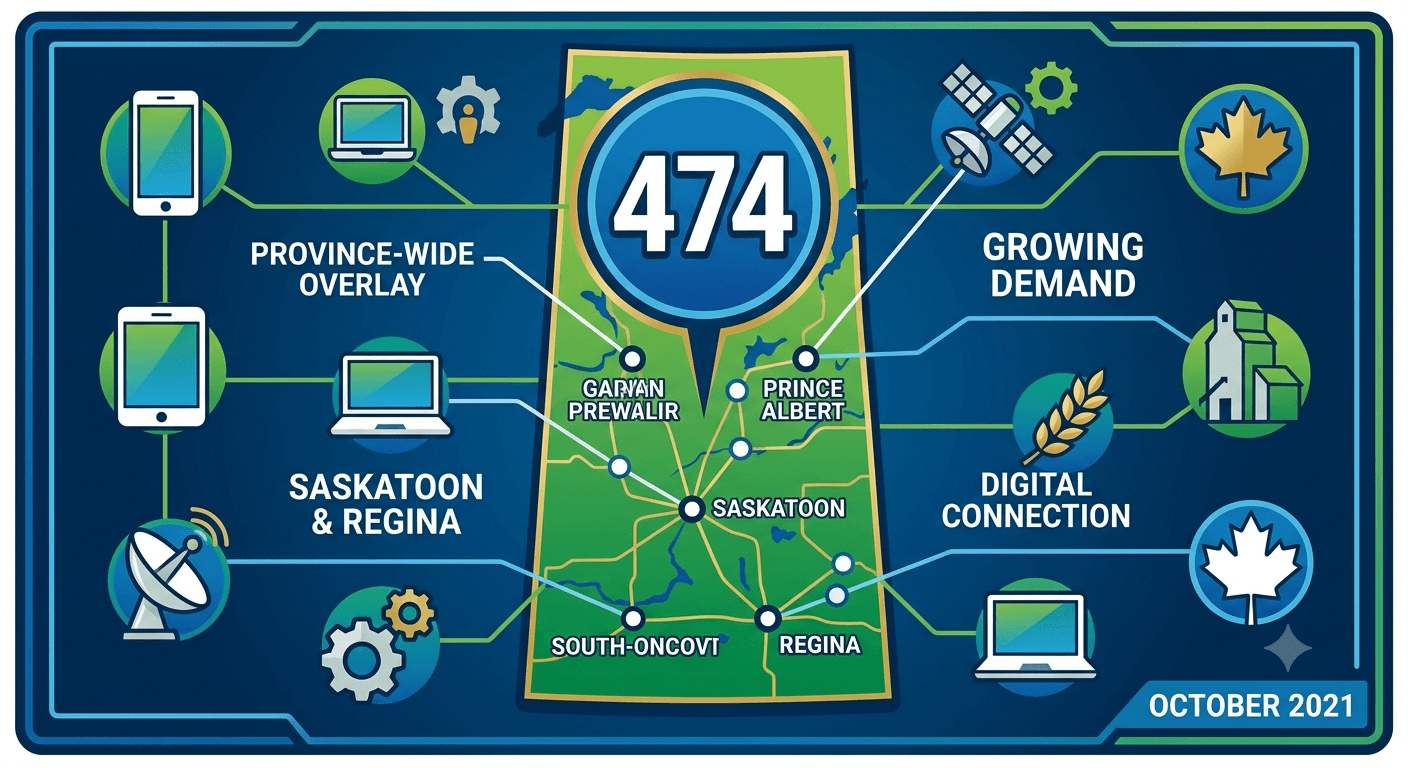 474 area code