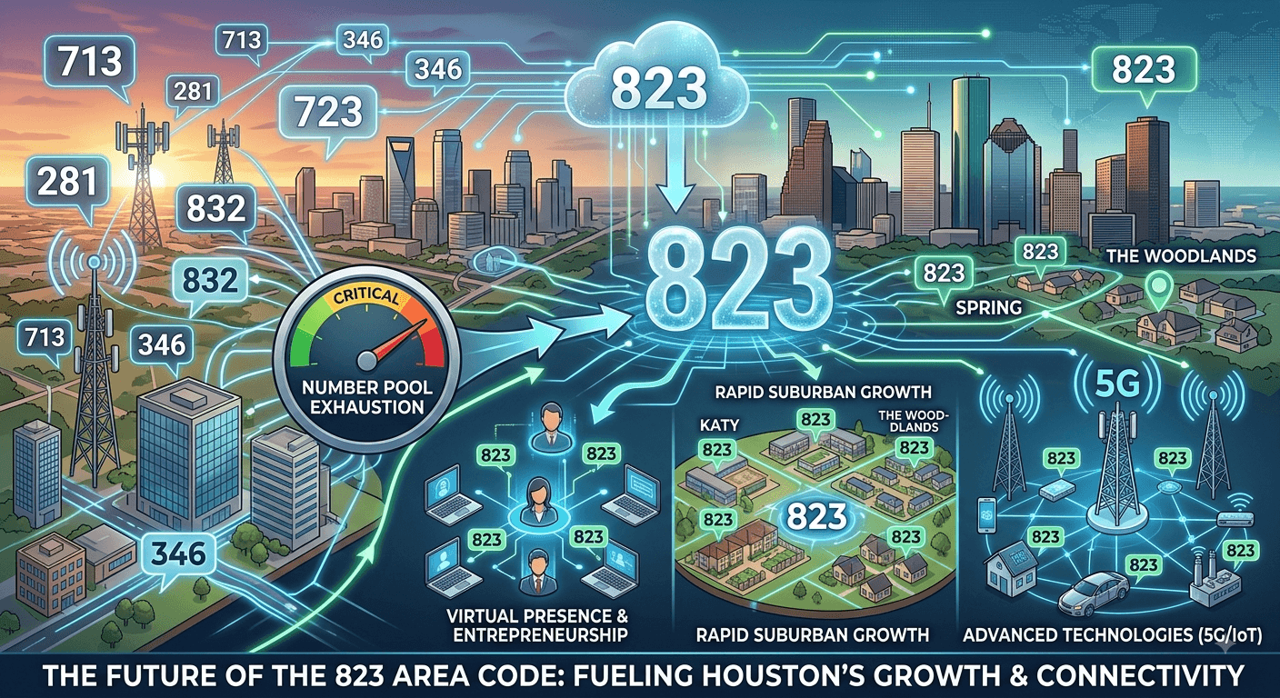 The Future of the 823 Area Code: Still Relevant in Houston?