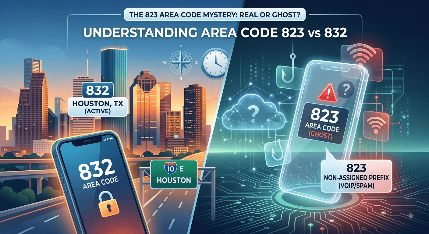 823 area code