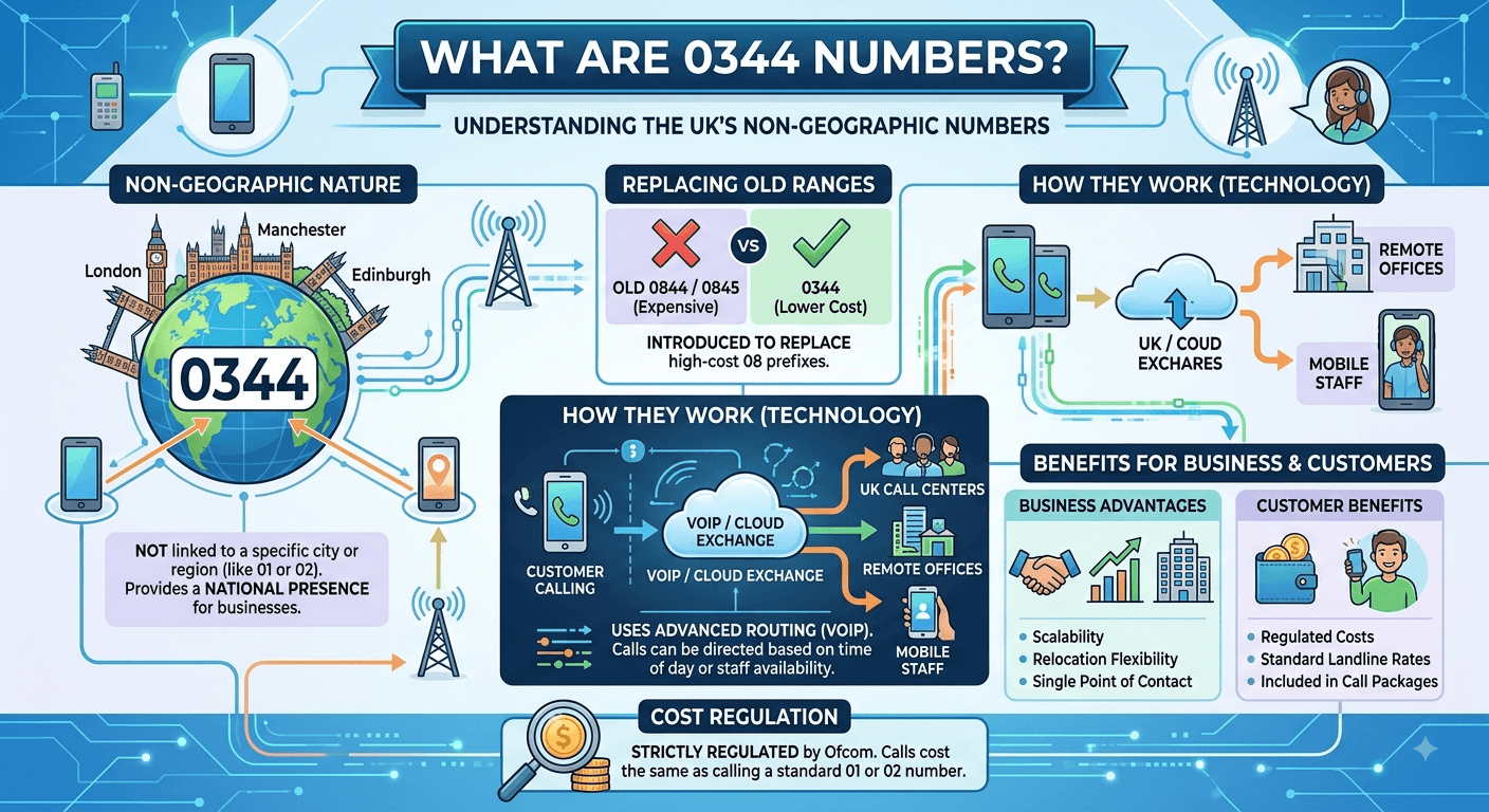 What are 0344 Numbers?