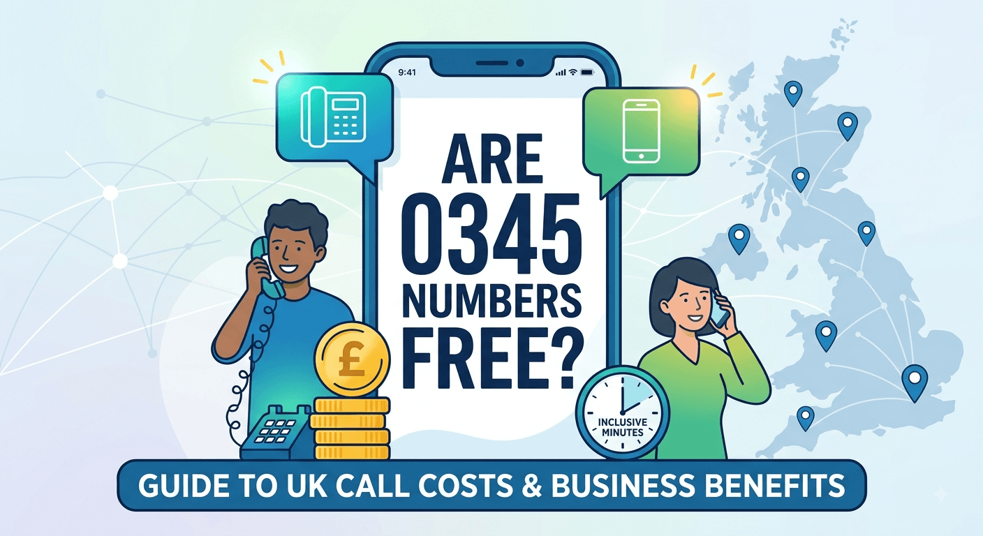 Are 0345 numbers free