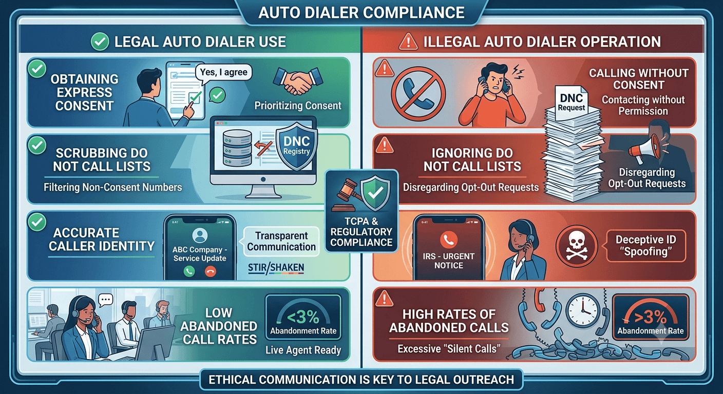When Do Auto Dialers Become Illegal?