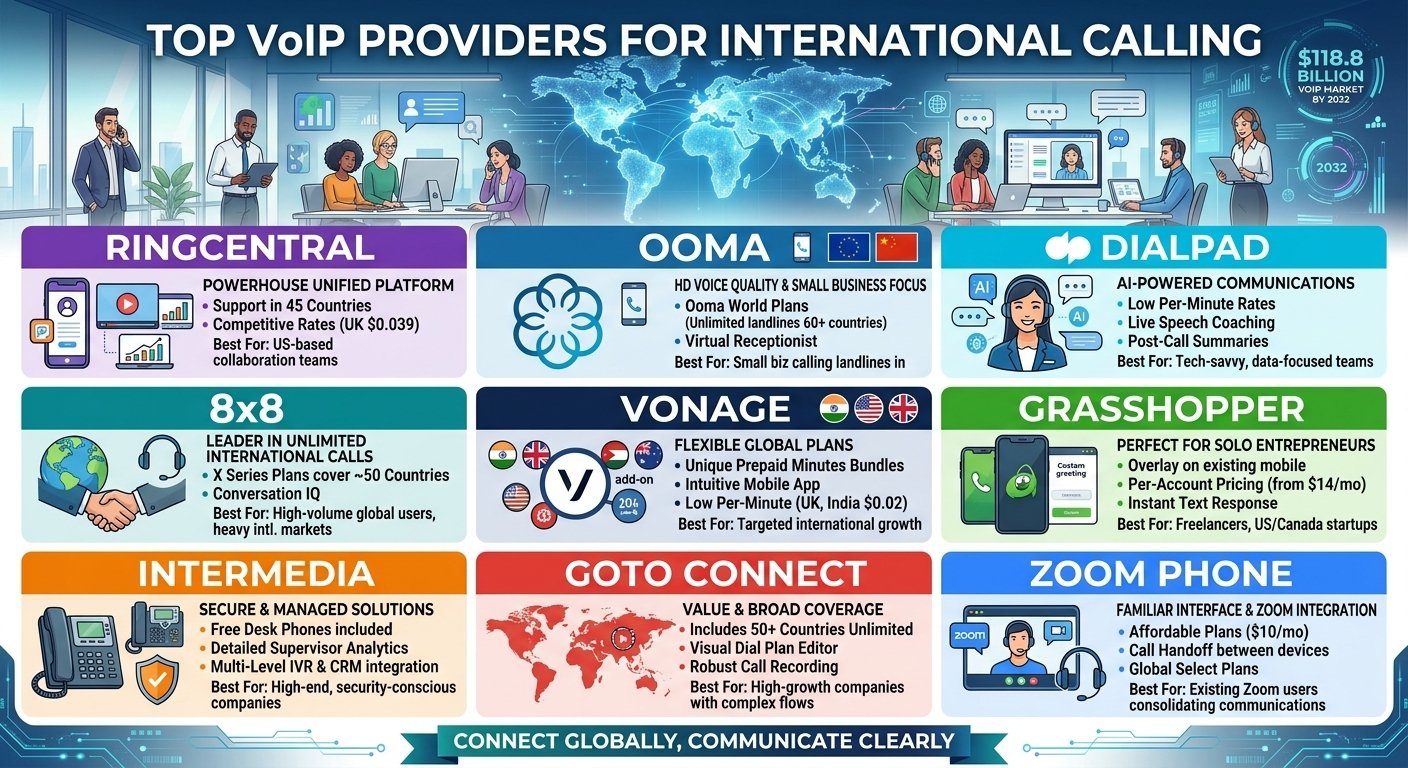 Best VoIP Providers for International Calling
