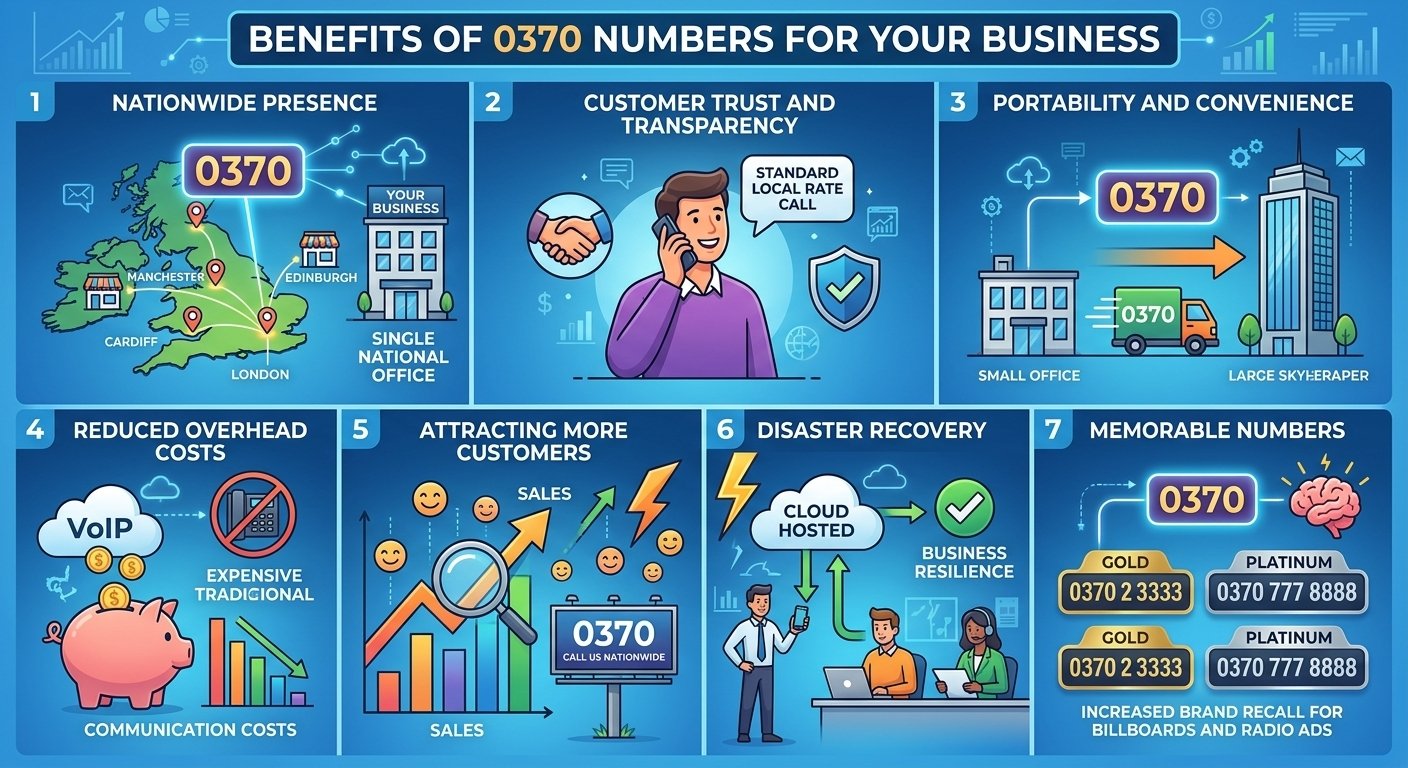 Benefits Of 0370 Numbers For Your Business
