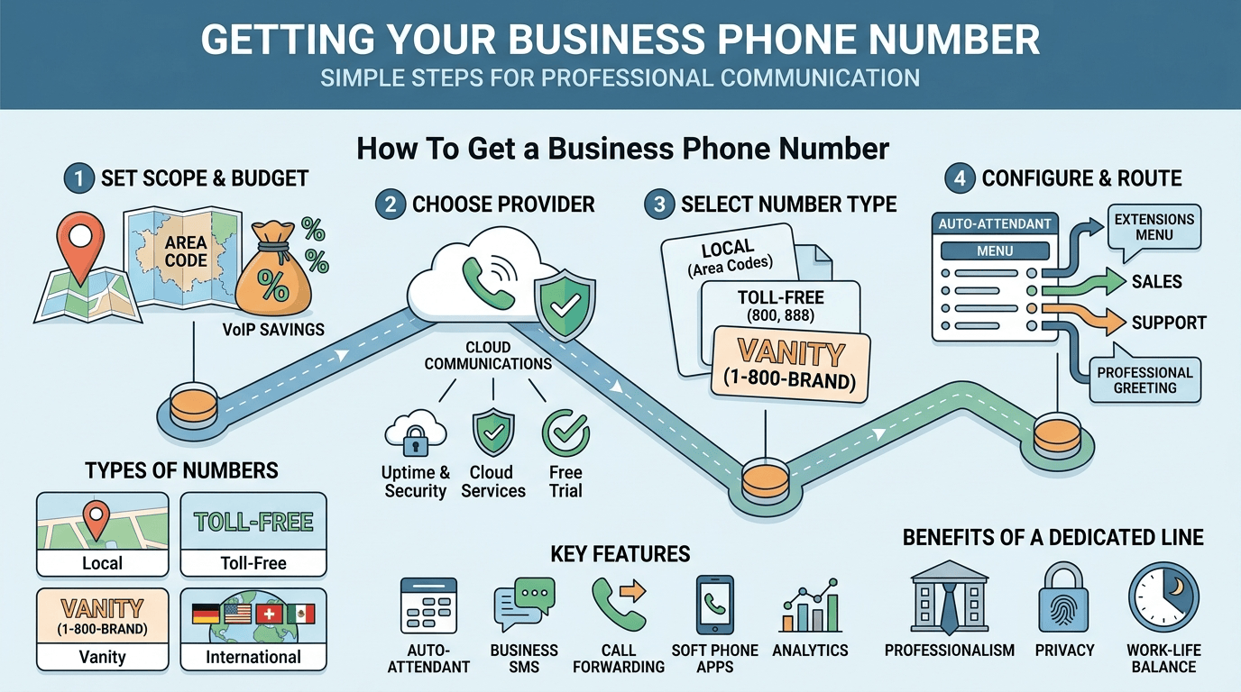 Key Features a Business Phone Number Provider Should Offer