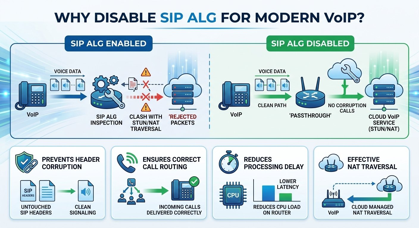 Why Disable SIP ALG?
