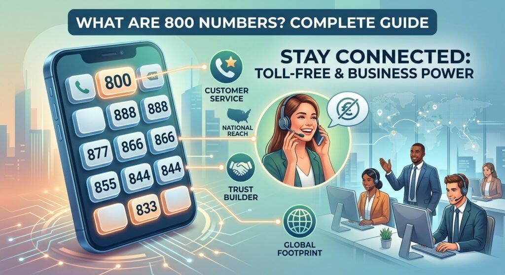What are 800 numbers (