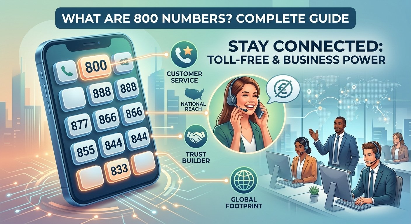 What are 800 numbers (