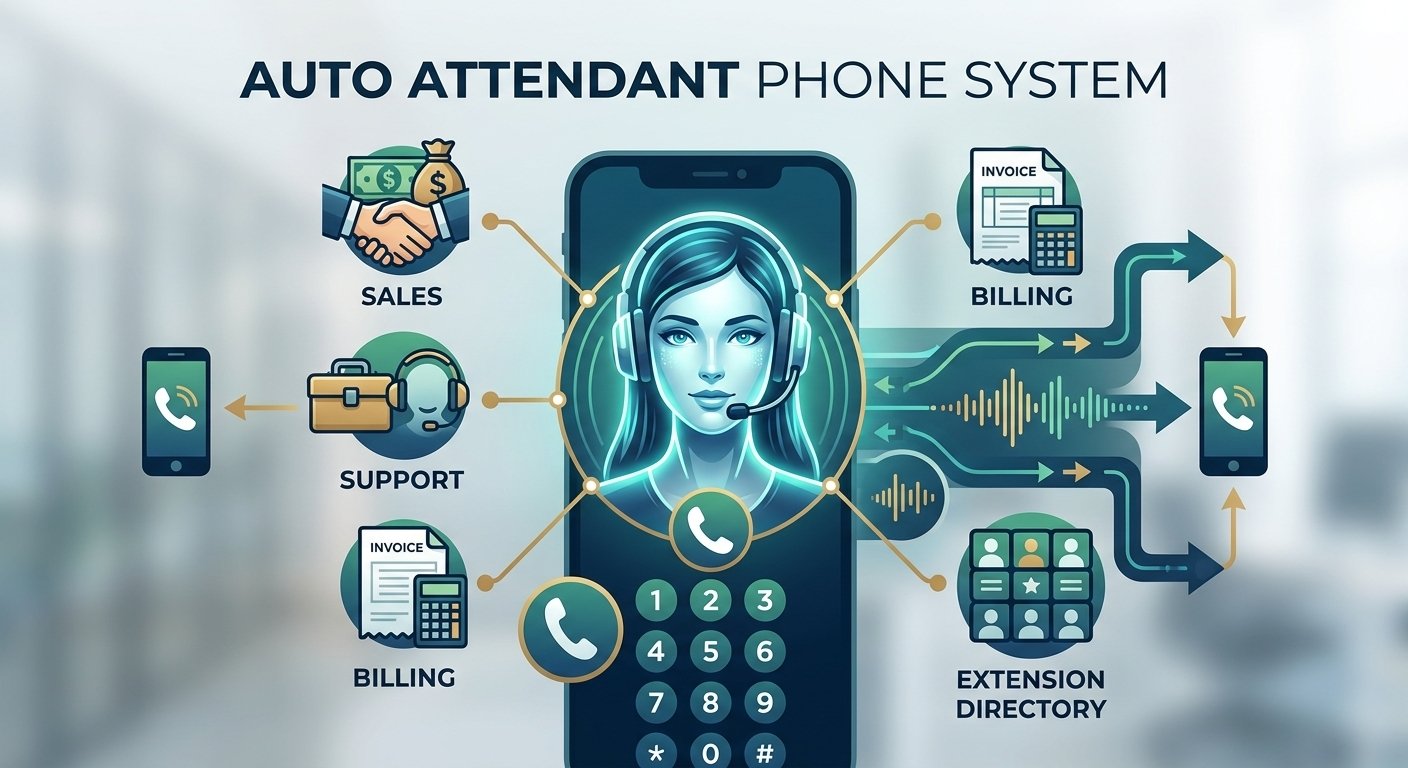 auto attendant phone system